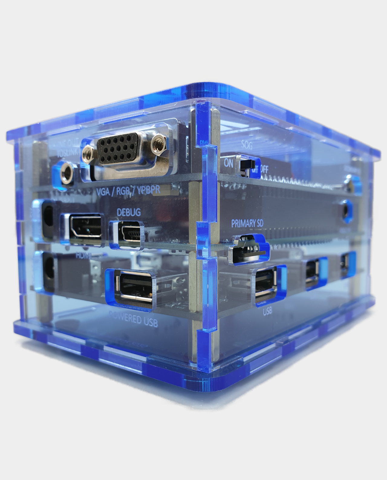 MiSTer Case Acrylic Buy MiSTer Expansion Boards & Accessories