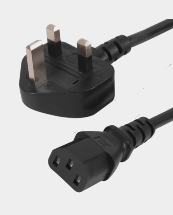 Power Cable UK 3 Pin IEC 13